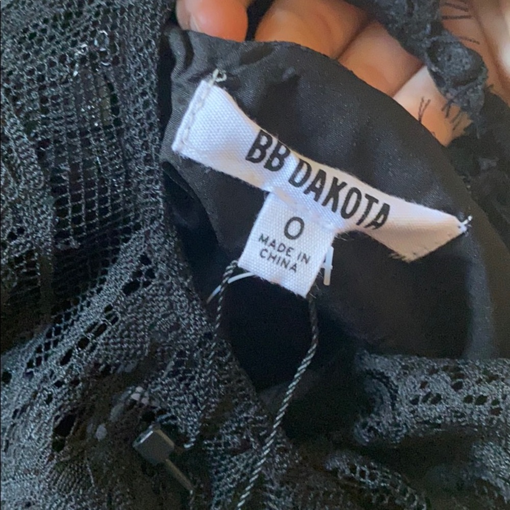 BB DAKOTA Jayce Black Lace Cocktail Dress - Picture 3 of 5